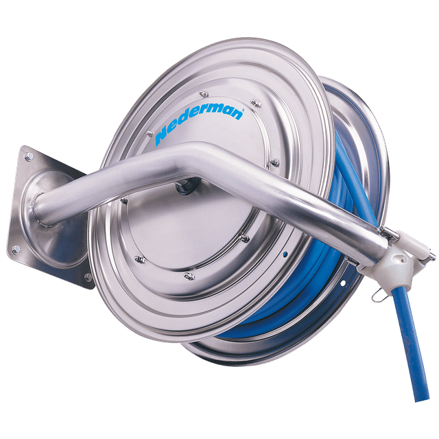 Nederman 25M 1/2" Hose Reel and Hose SS