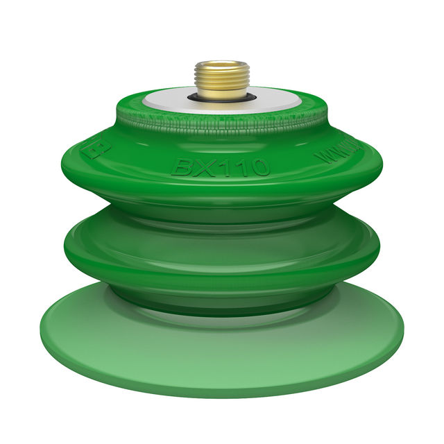 Piab Suction cup BX110P Polyurethane 60, filter thread insert G3/8" male