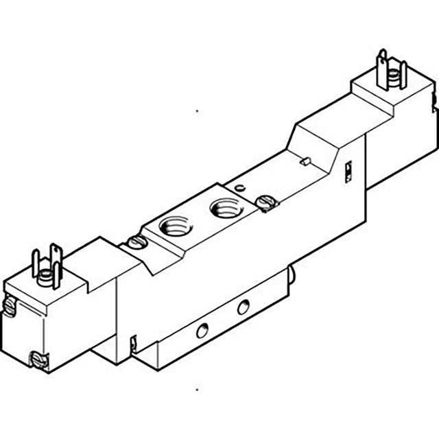 Festo MEBH-5/3G-1/8-B-230AC Solenoid Valve
