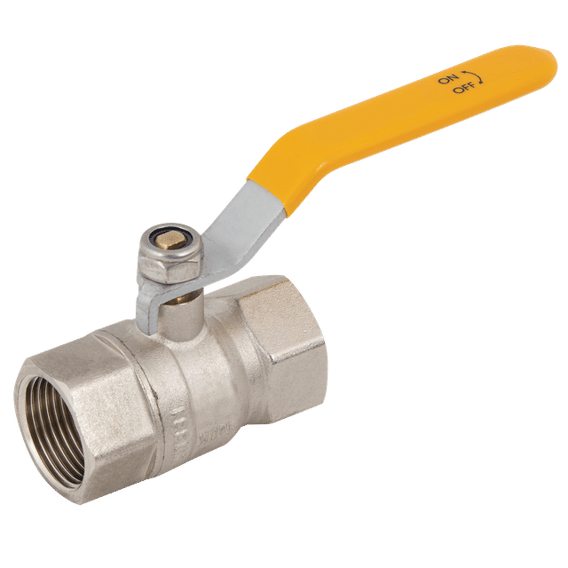 FT Pro 1/2" BSP Brass Ball Valve Gas Approved