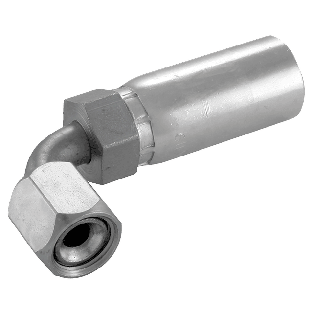 Danfoss Synflex 7/16" JIC Female 90° Elbow 1/4" Hose ID