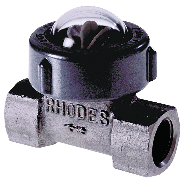 Rhodes 3/4" BSPT SS Flow Indicator