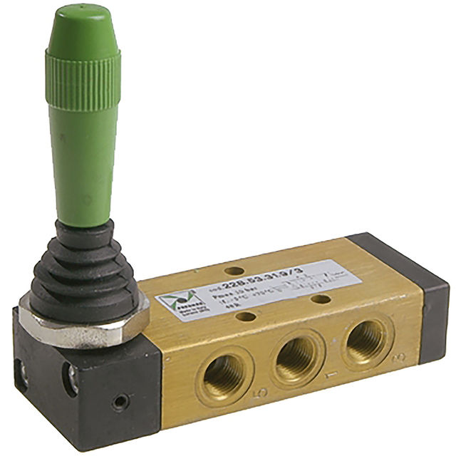 Pneumax 1/8" BSPP Female Lever Valve