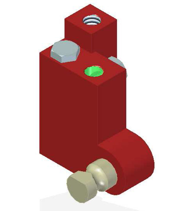 Piab Vacuum Check Valve VT-1H COAX G threads Lock pin 19 Right hand connection