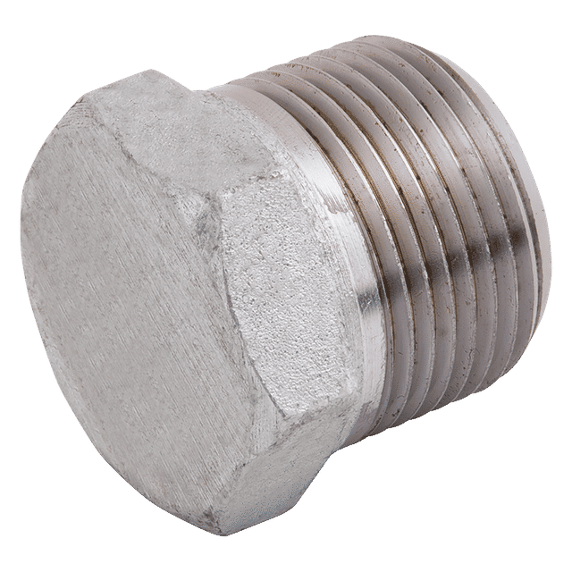 FT Pro 3/8" NPT Male Hex Plug 3K ANSI B16.11