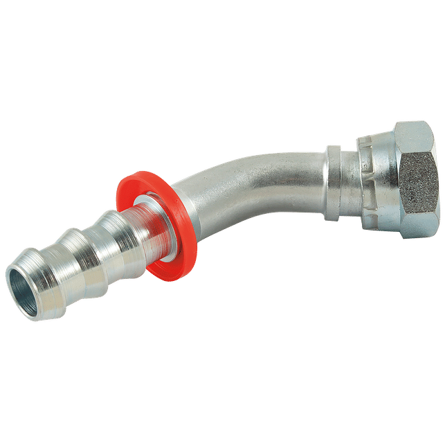 FT Pro M12 X 1.5 Metric Female Light Series X Hose Tail 45° Elbow