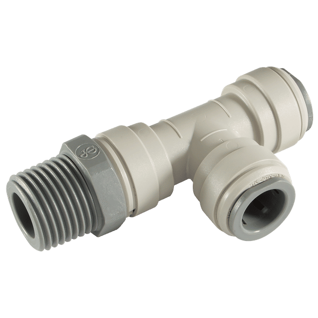John Guest 1/8" BSPT Male X MM OD Tee