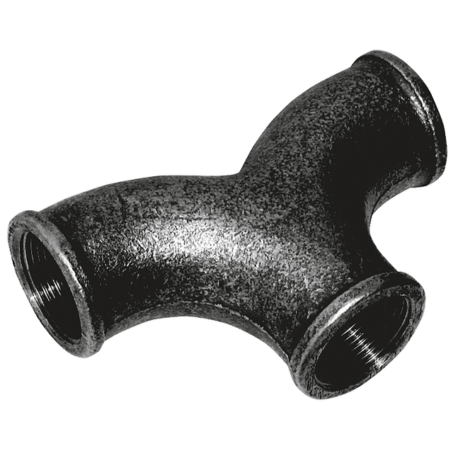 GF 3/4" BSPP Female Twin Elbow Black GF132