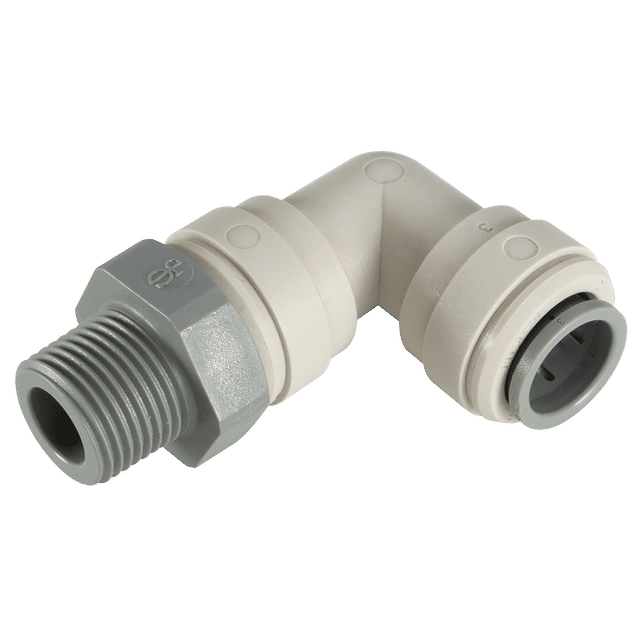 John Guest 3/8" OD Tube X 1/42 BSPT Male SW Elbow