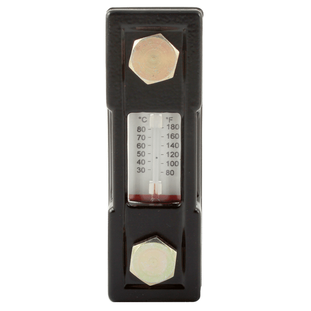 FT Pro 254MM Centres Fluid Level Gauge with Thermometer