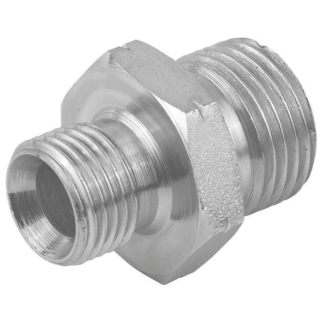 Burnett & Hillman M18 X 1.5 Metric X 1/4" BSP Male/Male