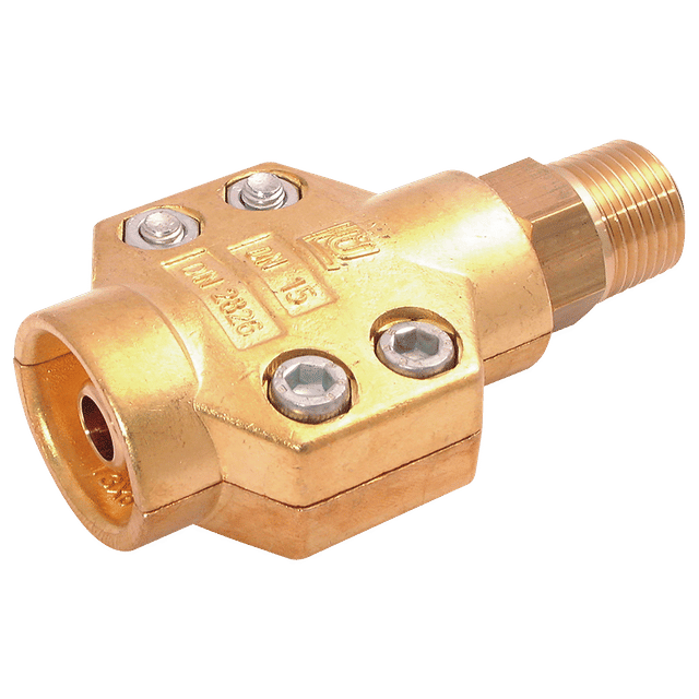 FT Pro 1/2" Male Brass Steam Clamp and Coupling