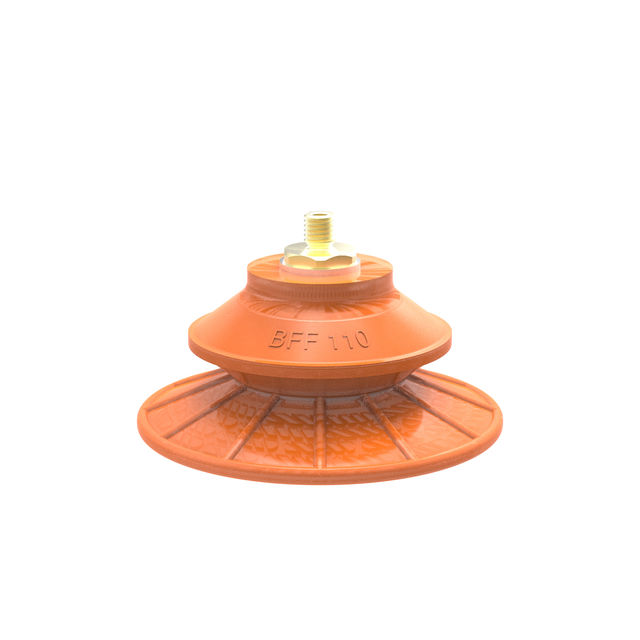 Piab Suction cup BFF110P Polyurethane 55/60 M10x15 male, mesh filter