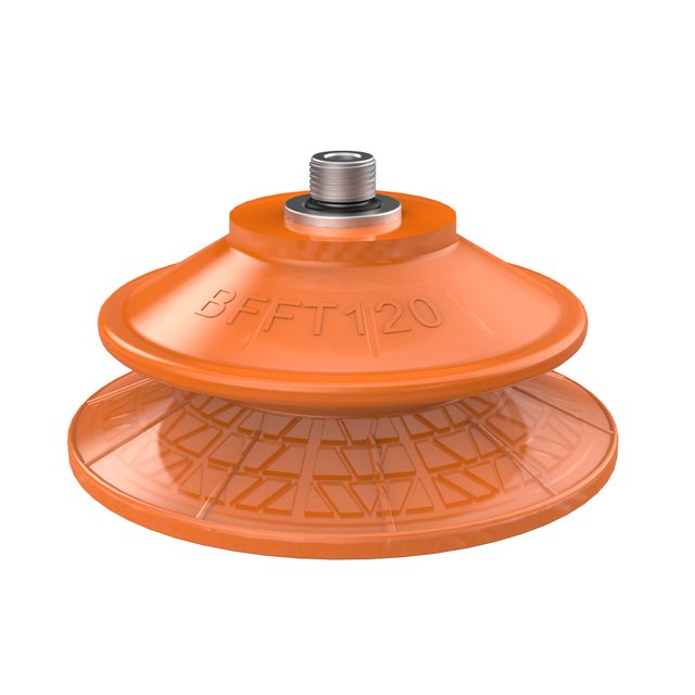 Piab Suction cup BFFT120P Polyurethane 60/60/30 G1/4" male, mesh filter