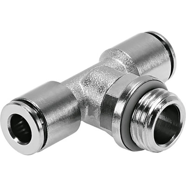 Festo NPQH-T-G14-Q8-P10 Push-In Tee Sold in Multiples Of 10 Only