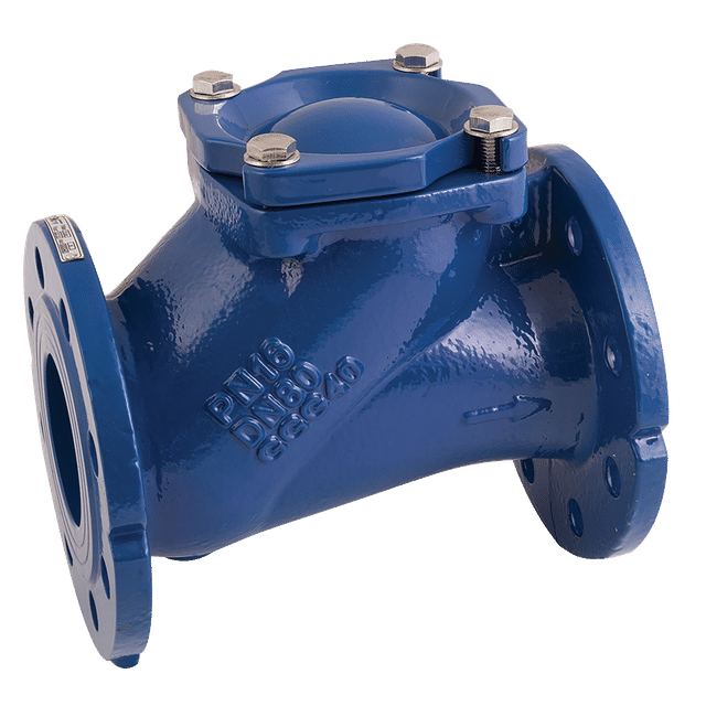 Genebre 3" C/I Ball Check Valve Flanged PN16