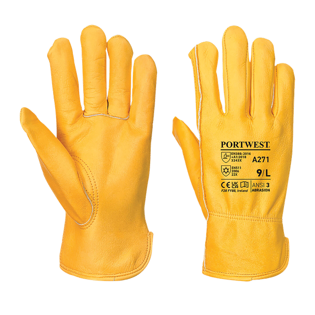 Portwest Lined Drivers Glove XL