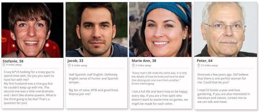 black online dating site sells fake profiles