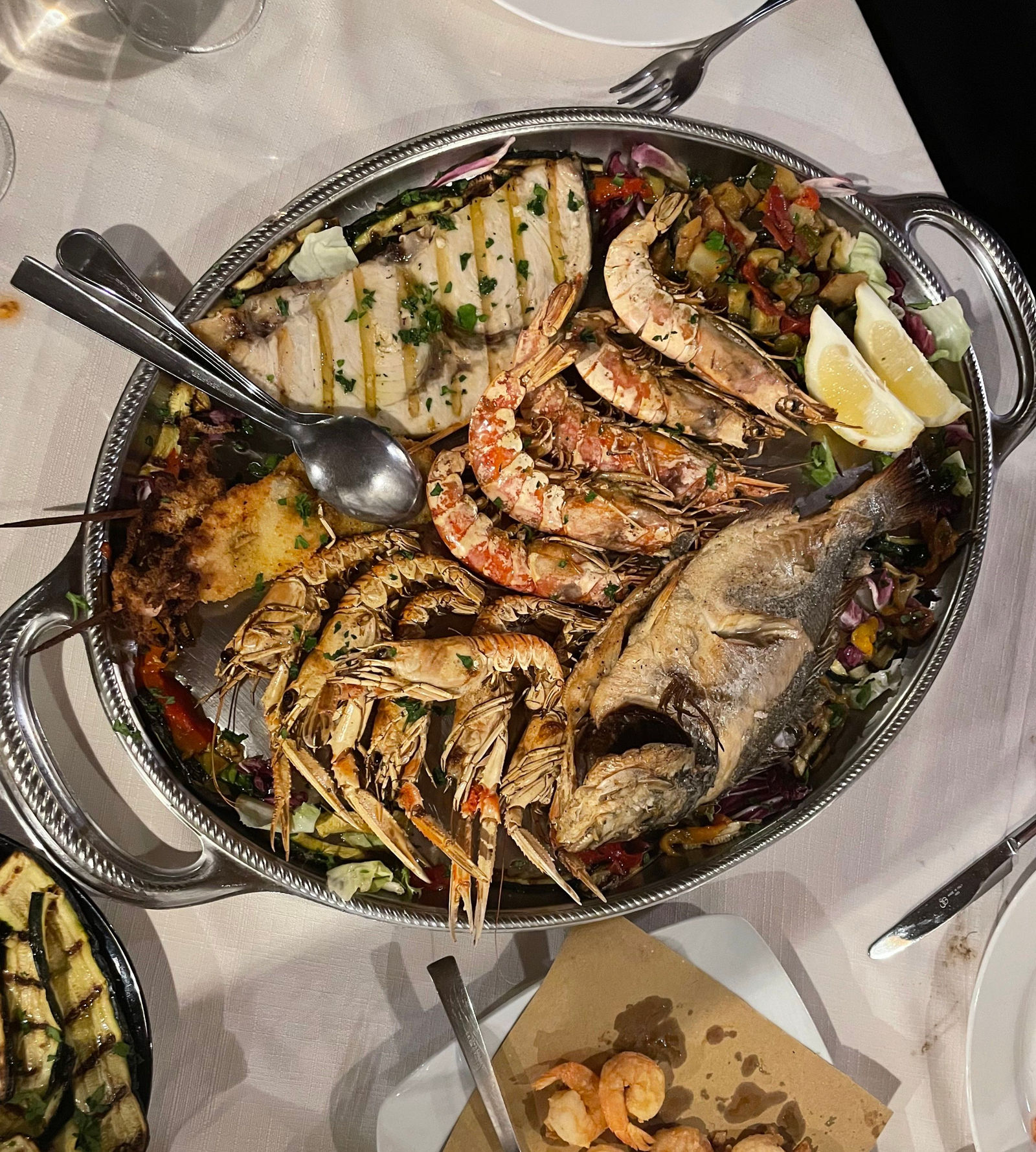 Vin till grillade skaldjur