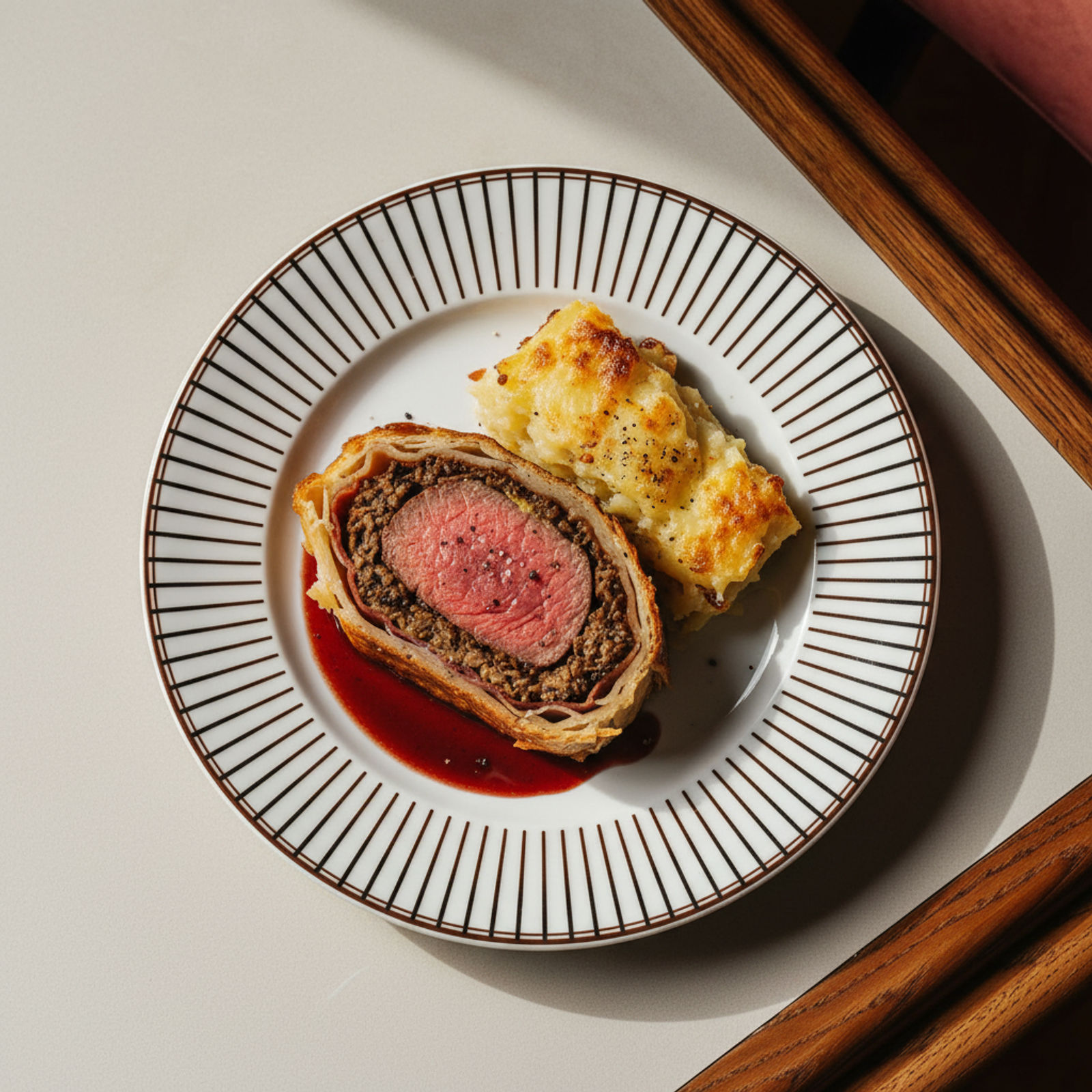 Vin till beef wellington