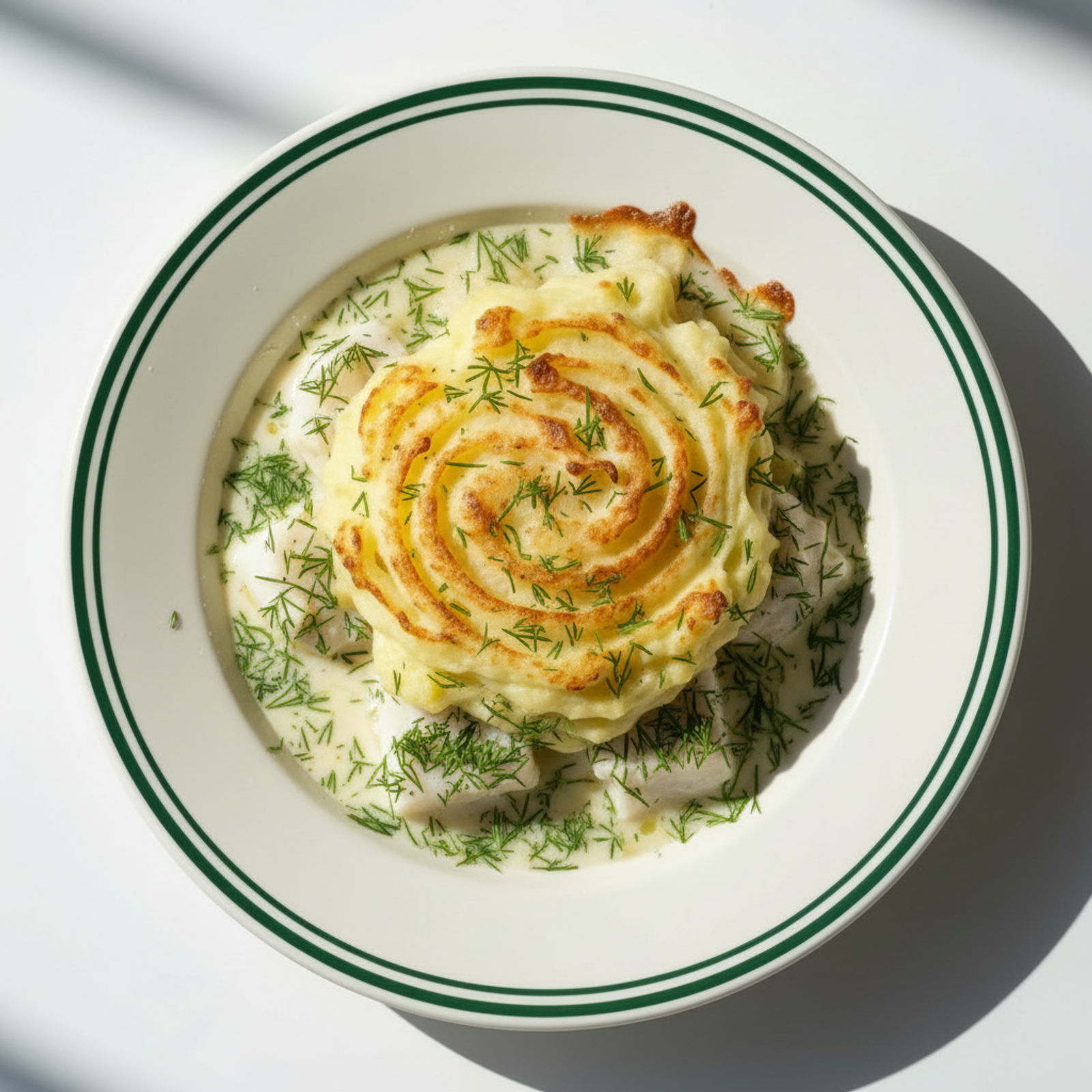Vin till fisk­gratäng