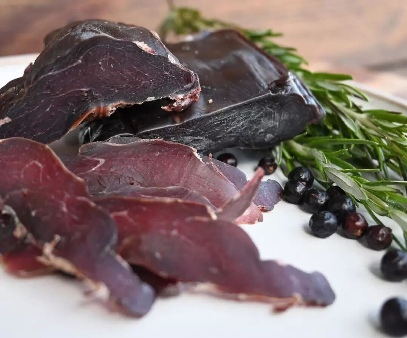 Vin till torkat renkött