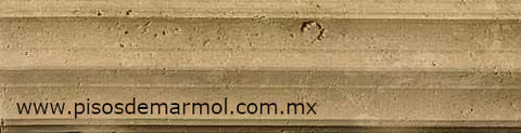 Moldura Pierre en mármol travertino beige