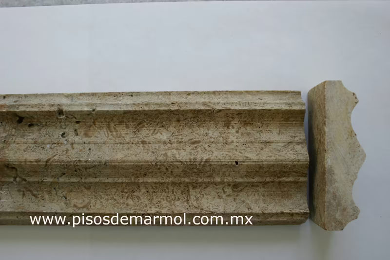 Molduras de Mármol Travertino - Disponibles en CDMX, Guadalajara, Monterrey, Puebla, Querétaro