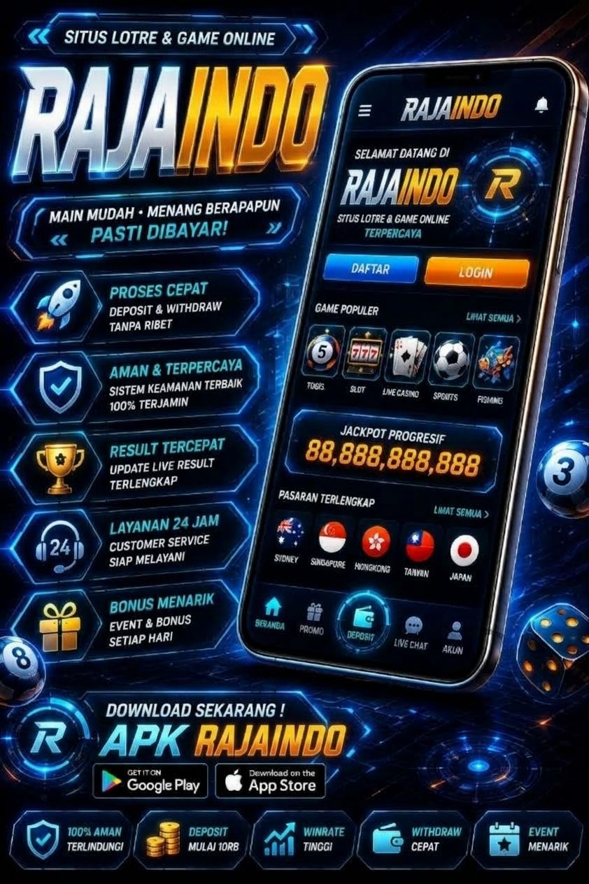 Pusat bantuan RAJAINDO di HP — panduan login dan informasi resmi