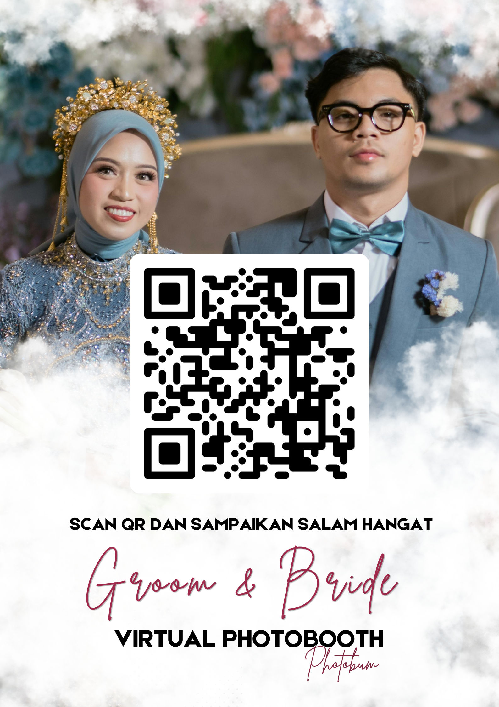 Desain banner QR siap cetak