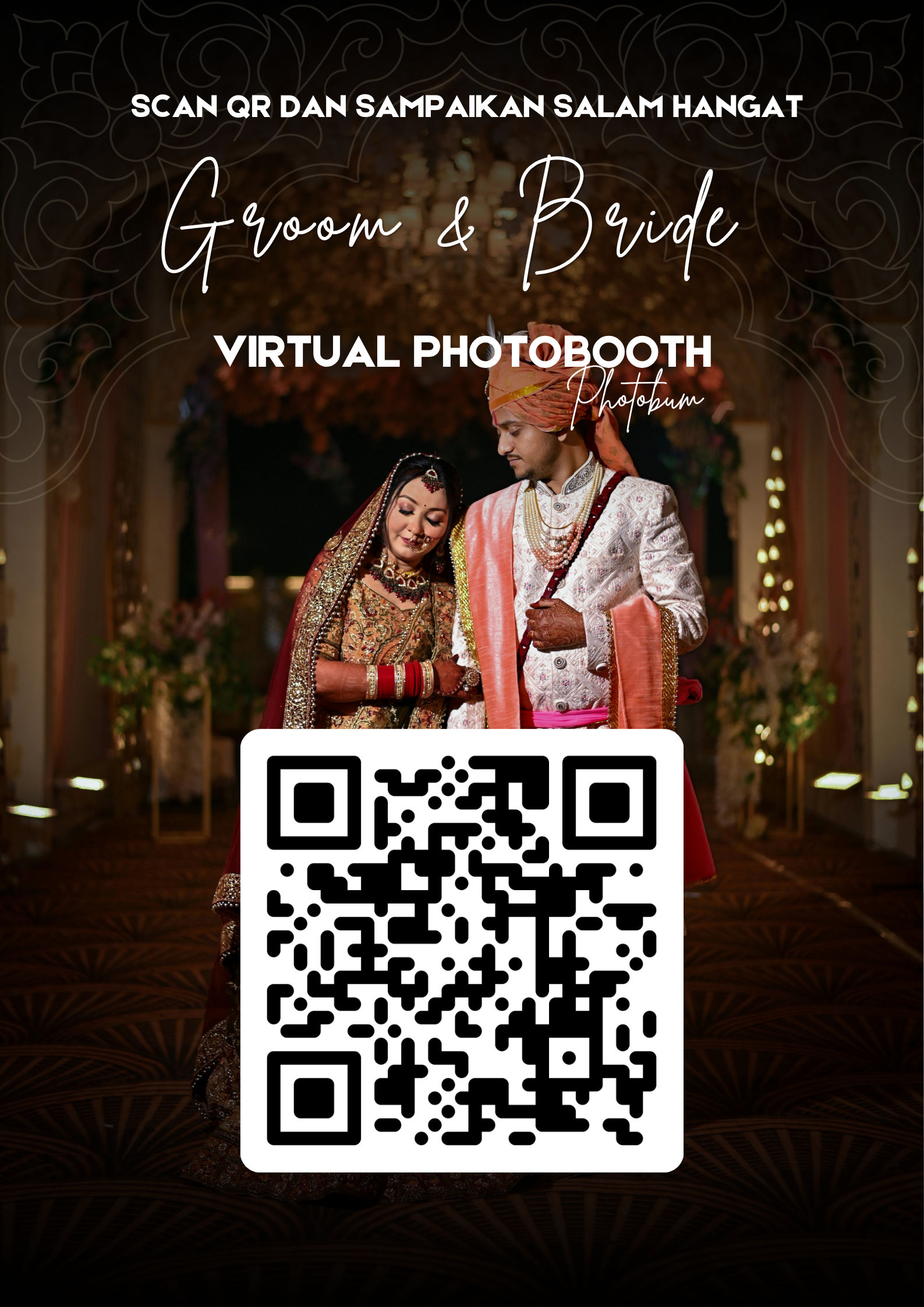Desain banner QR siap cetak