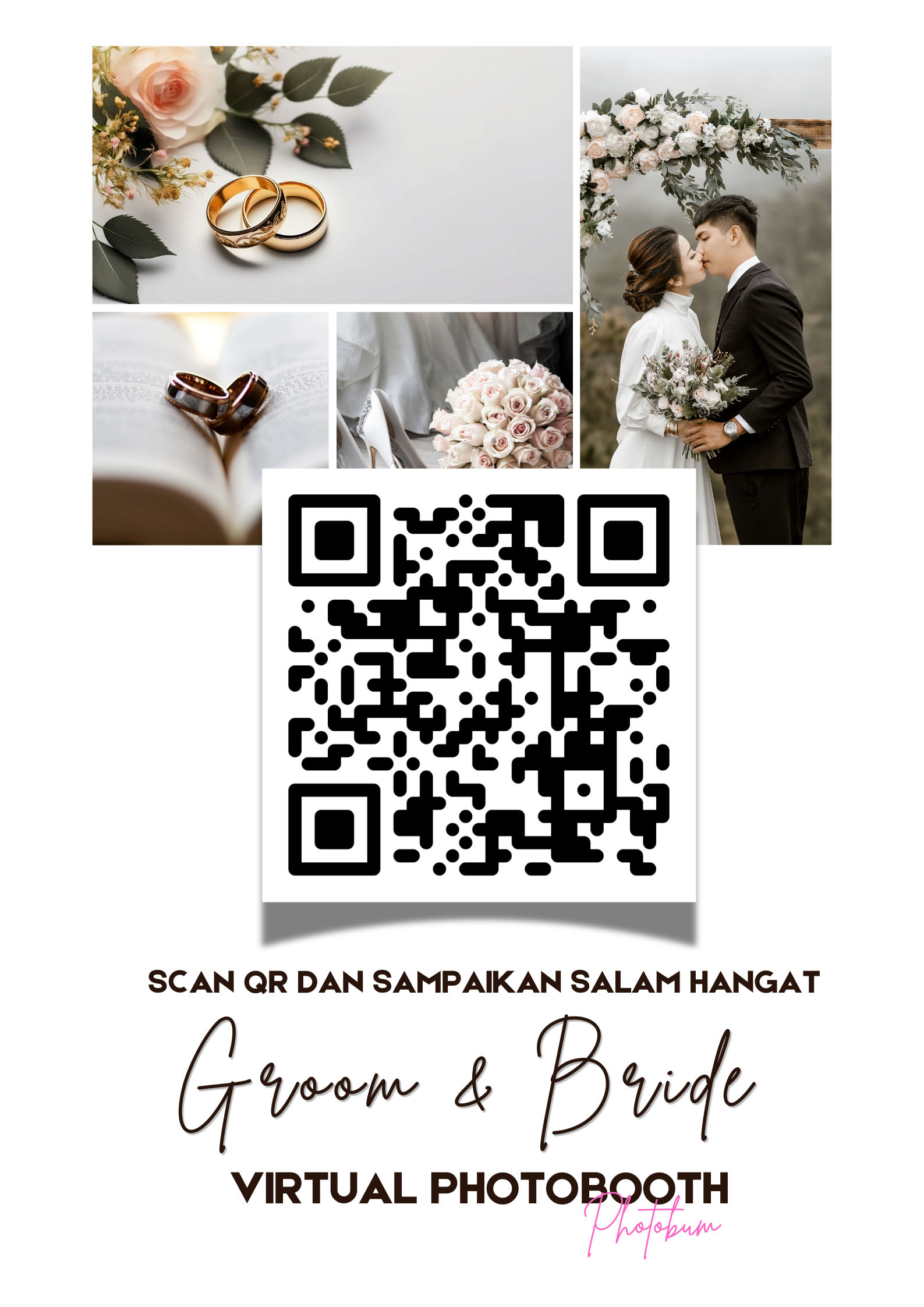 Desain banner QR siap cetak