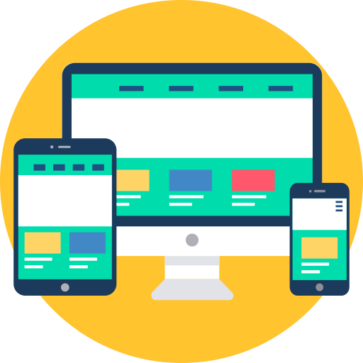 Web design icon – secure, custom website development