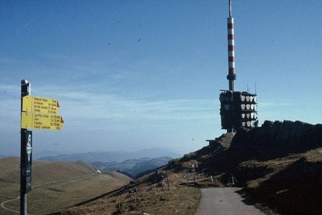 Sendeanlage auf dem Chasseral