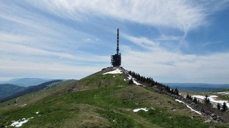 Sendeanlage auf dem Chasseral