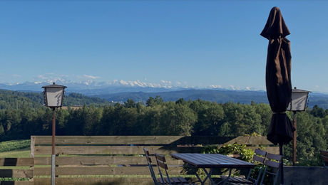 Terrasse mit Ausblick