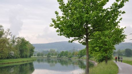 Impressionen vom AareLandWeg zwischen Aarau und Dagmersellen