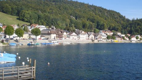 Le Pont am Lac de Joux