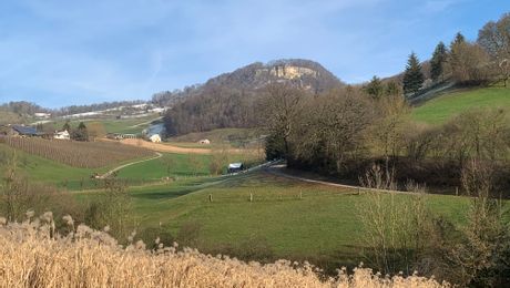 Sissacher Flue, ein beliebter und aussichtsreicher Ausflugspunkt