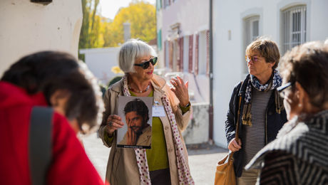 Stadtführerin Ilse Zeller (Copyright: Baumeler Reisen, Nicole Fischer)