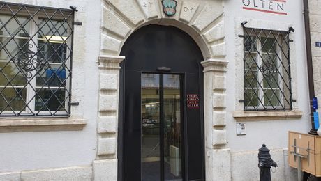 Aussenansicht der Stadtbibliothek