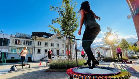 Trampolin Jumping Event