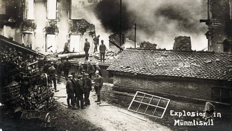 Brand Kammfabrik Mümliswil 