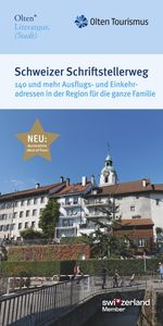 Titelbild Broschüre Schweizer Schriftstellerweg