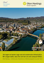 Titelbild Broschüre Olten Meetings