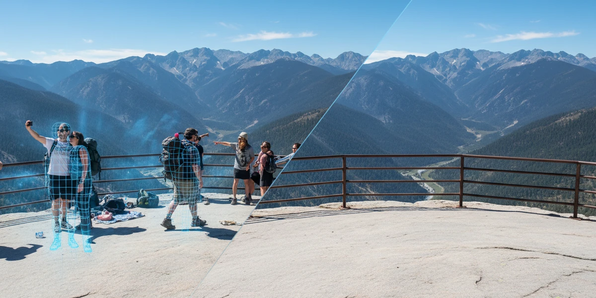 Remove Unwanted Objects and People from Photos with AI