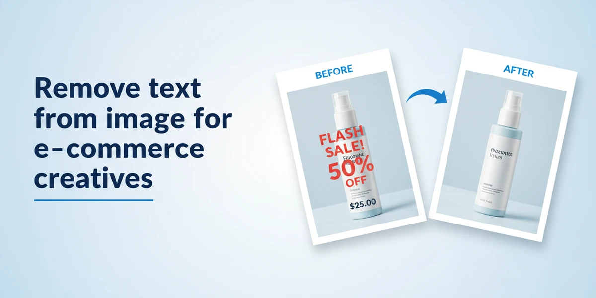 Remove object from image: A Practical AI Workflow for E-commerce Sellers