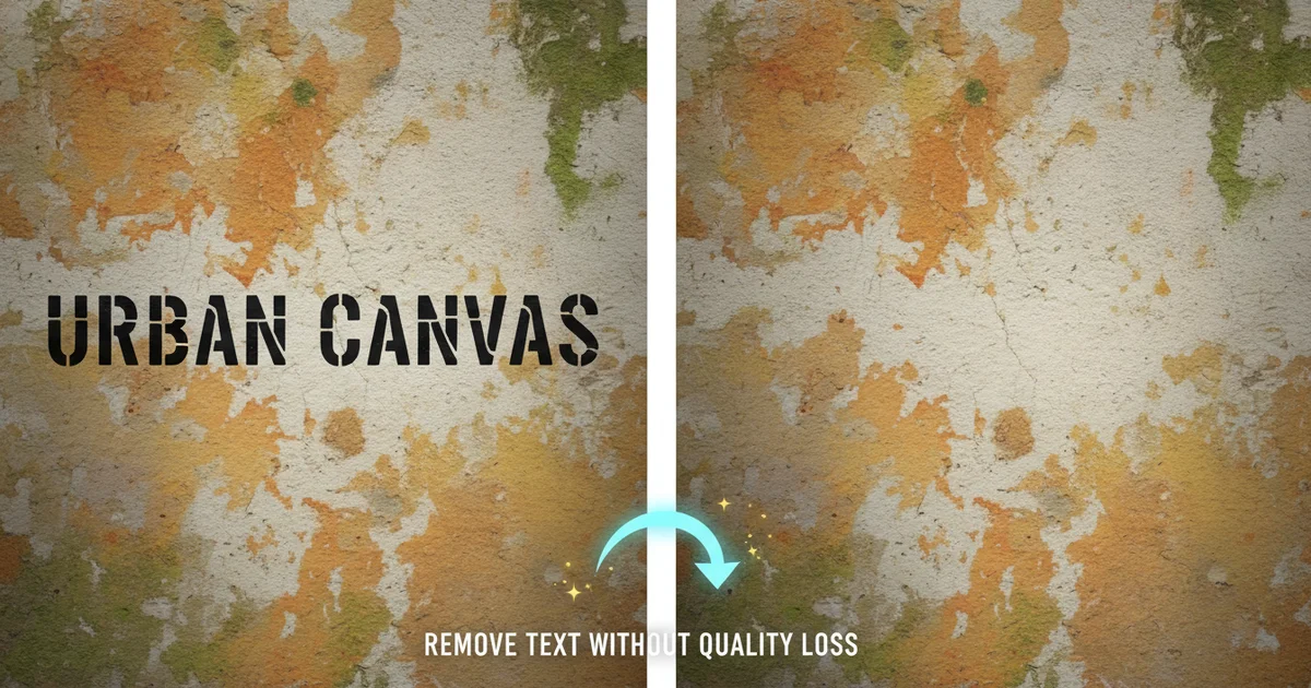 Remove Text from an Image Without Quality Loss | Pixflux.AI