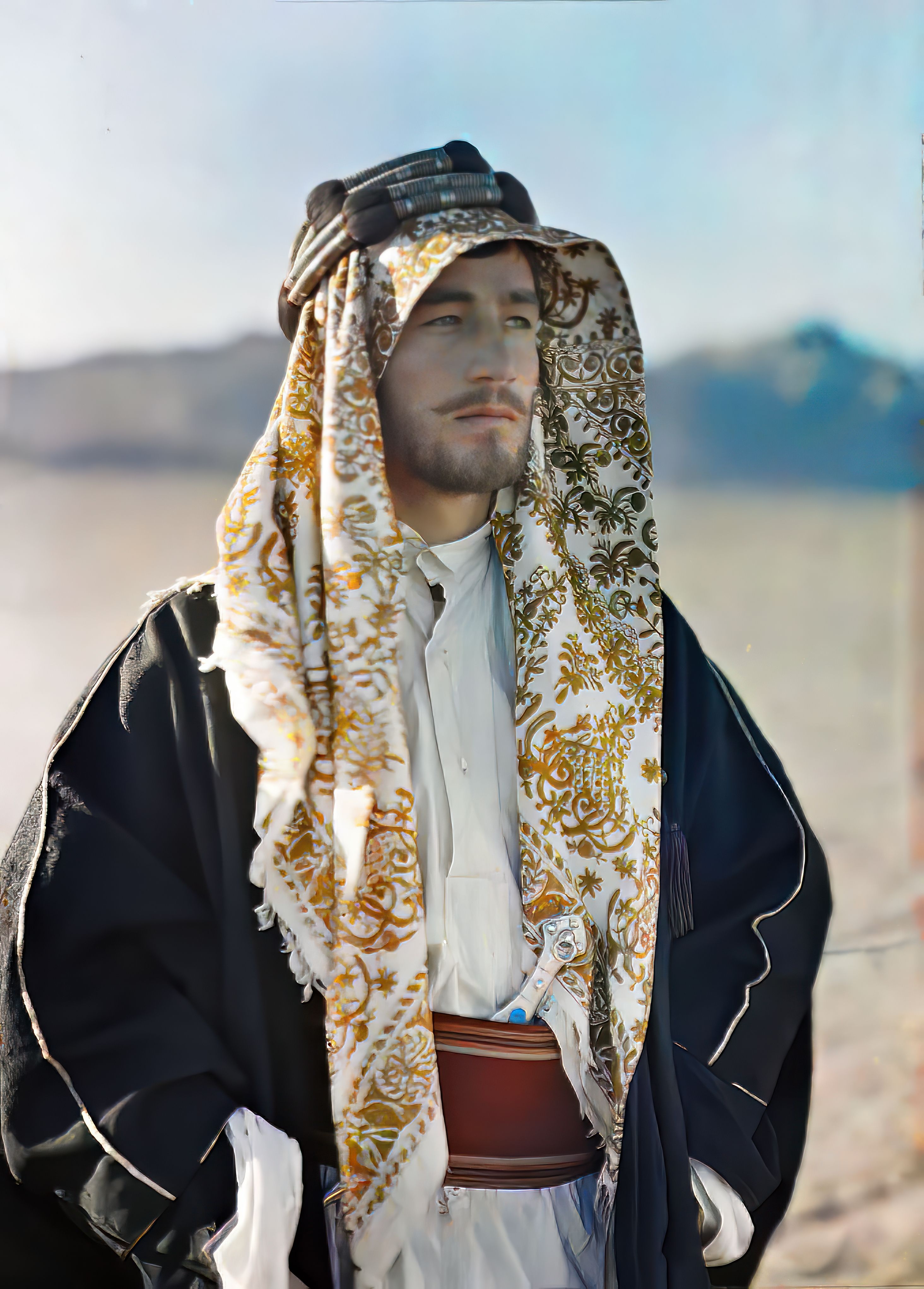 Portrait of Arabian Man