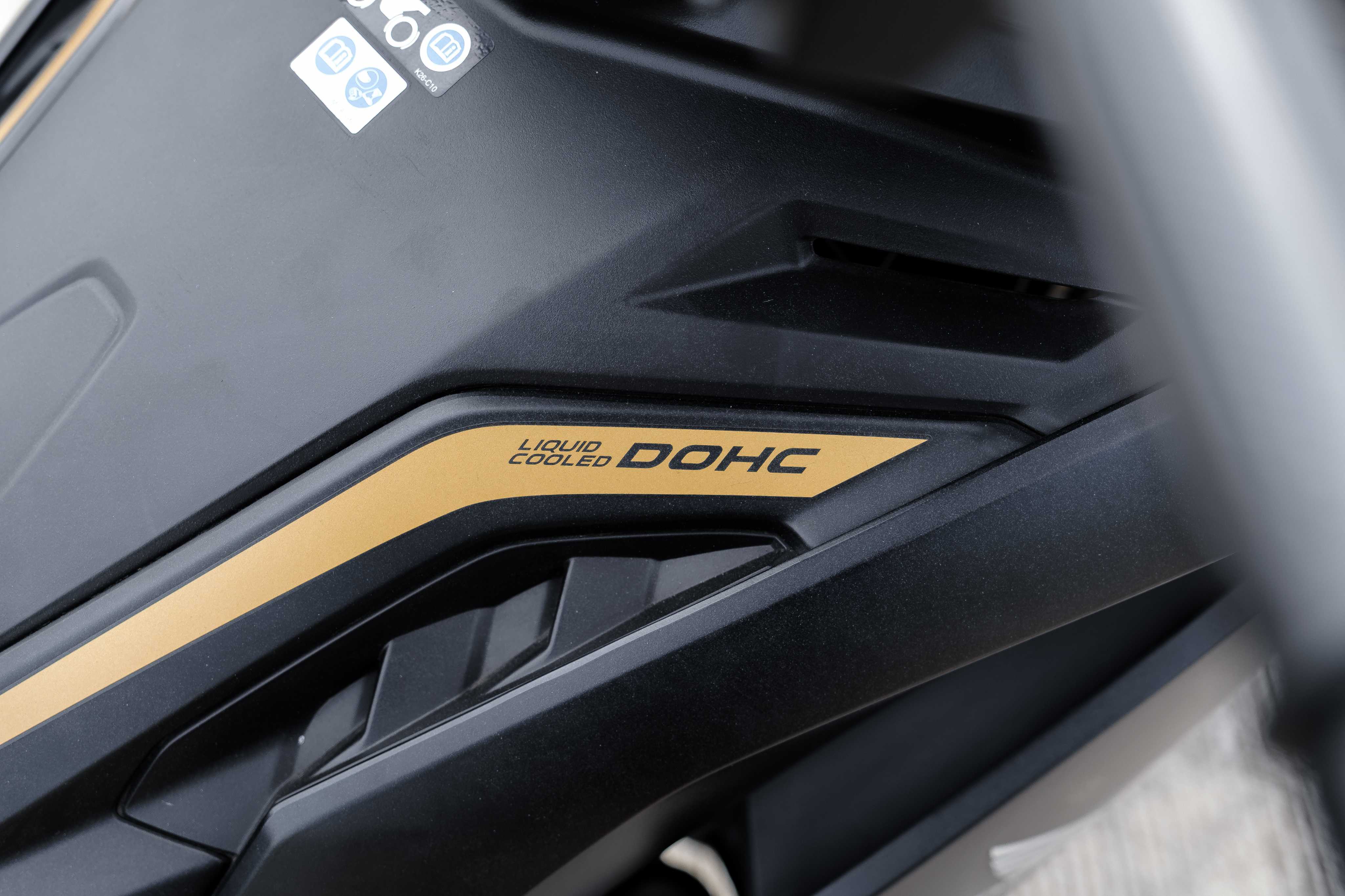 Honda Winner X detail shot